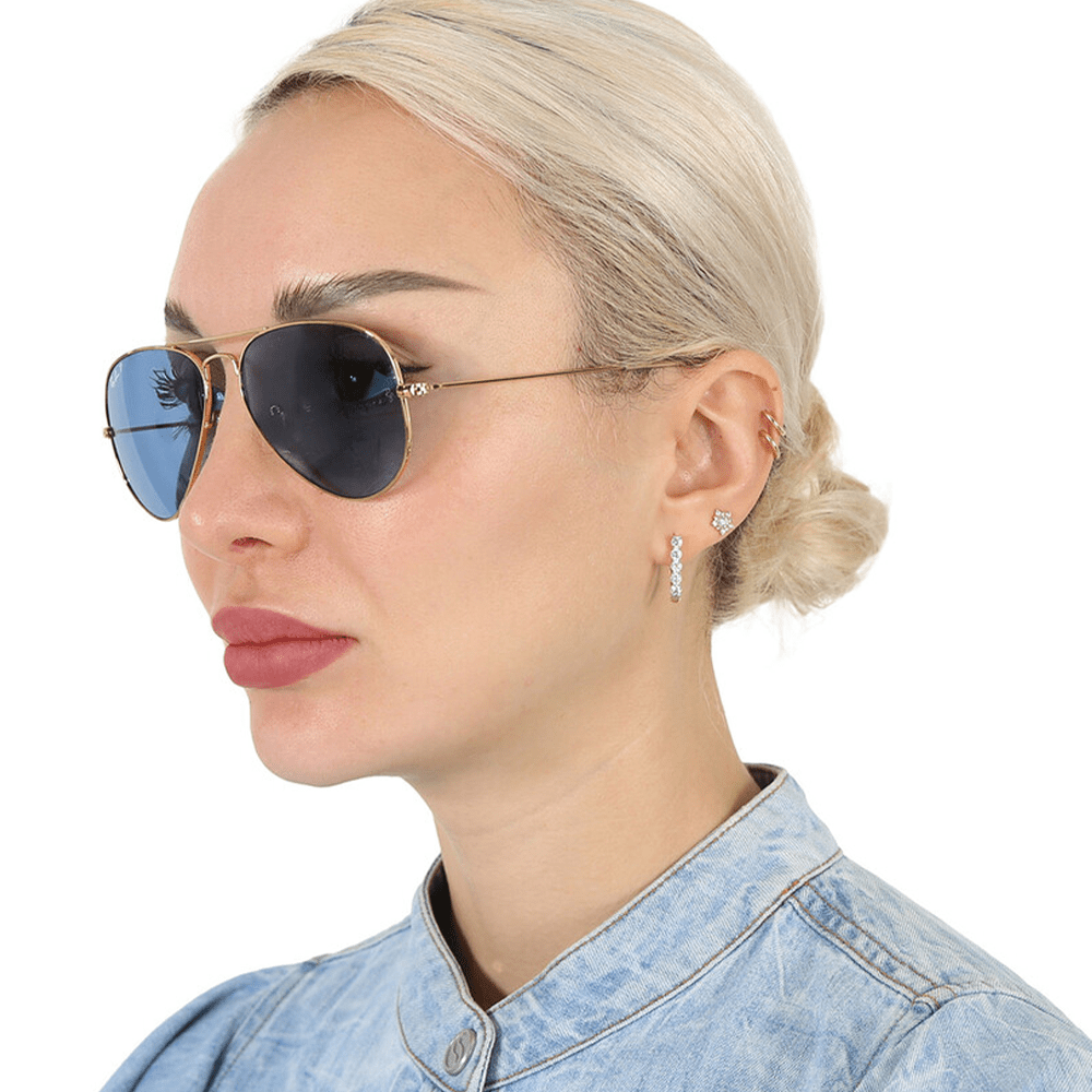 Ray-Ban Aviator RB3025 9196S2 62 Polarised Sunglasses