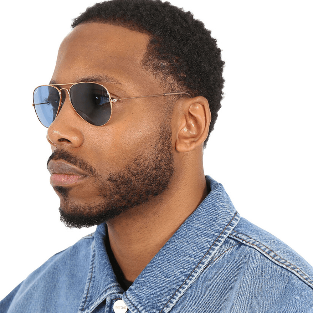 Ray-Ban Aviator RB3025 9196S2 58 Polarised Sunglasses