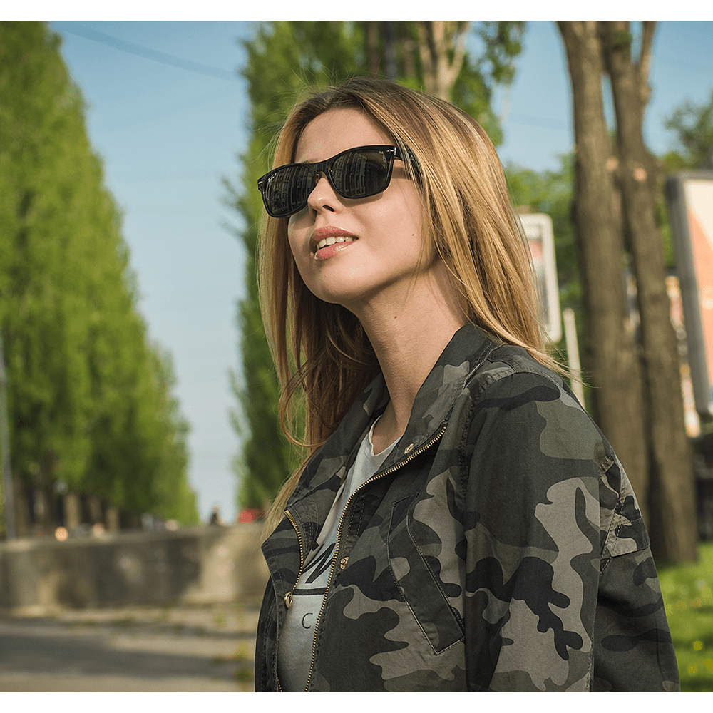 Ray-Ban New Wayfarer RB2132 902 55 Sunglasses